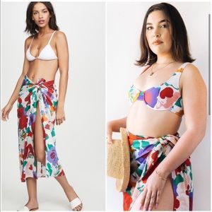 Faithful the Brand Anita Floral Skirt Pareo